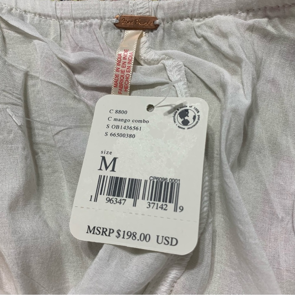 NWT Free People Luna Grace Tiered Maxi Dress - Picture 16 of 16